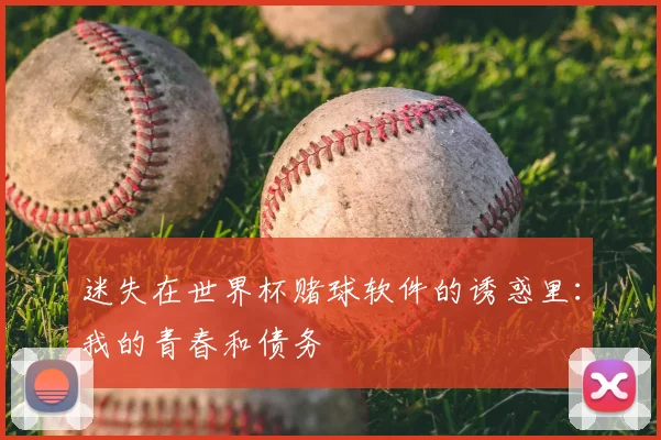 迷失在世界杯赌球软件的诱惑里：我的青春和债务